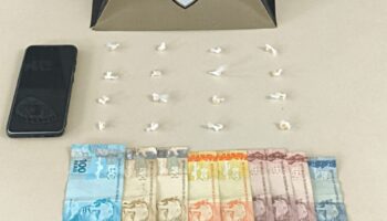 Polícia Militar prende homem por tráfico de drogas em João Monlevade