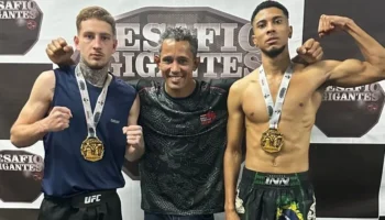 Itabiranos conquistam ouro no boxe e no muay thai durante o Desafio de Gigantes, em Contagem