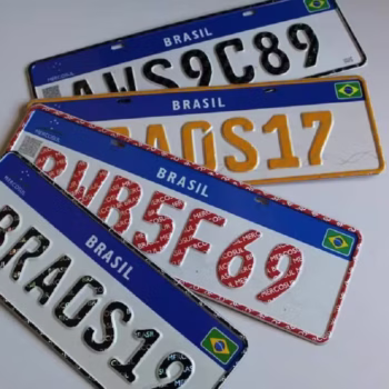 Comissão aprova projeto que recoloca estado e município nas placas de veículos no Brasil