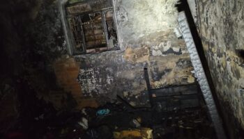 Incêndio em residência mobiliza bombeiros, PM e Defesa Civil em Itabira