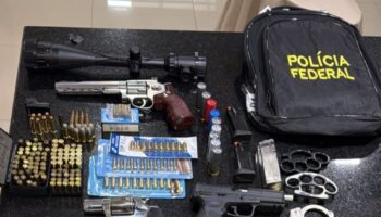 PF mira grupo suspeito de trazer armas de guerra para MG e outros estados; ex-militar é investigado