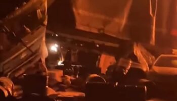 Acidente mobiliza equipes de emergência na BR-381, em Bom Jesus do Amparo