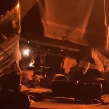 Acidente mobiliza equipes de emergência na BR-381, em Bom Jesus do Amparo