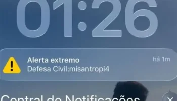 Alertas falsos enviados a milhões de celulares partiram de contas da Defesa Civil do Pará