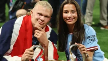 Quem é a companheira de Haaland e mãe do filho do craque norueguês