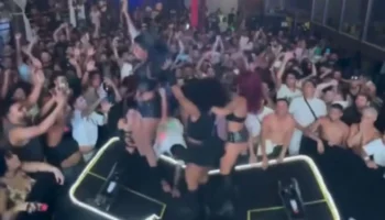 Palco desaba durante show de Pocah na Grande BH