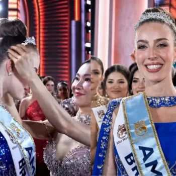TÍTULO: Brasileira Gabriela Botelho é coroada Miss World Américas após final do Miss Mundo 2026