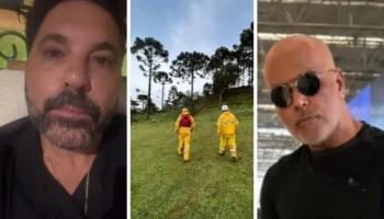 Edson, da dupla com Hudson, se emociona e pede orações por Rick, desaparecido em SC