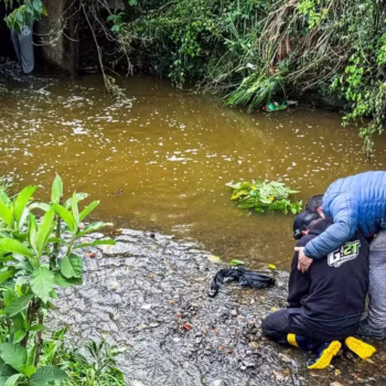 Filho encontra corpo do pai levado por correnteza durante temporal no RS